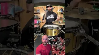 El Estepario Siberiano DESTROYS Billie Eilish Bad Guy On Drums #shorts #reaction