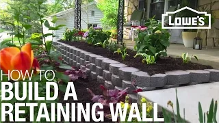 How To Build a Retaining Wall