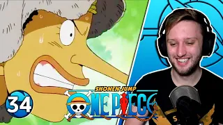 Reunited! Usopp Tells Nami's True Story - One Piece Episode 34 Reaction