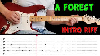 A FOREST - Intro Riff (with tabs) - The Cure