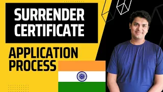 Applying Indian Citizenship Surrender Certificate | Money Saving Tips & Tricks