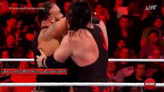 Brock Lesnar vs Braun Strowman vs KaneUniversal Championship WWE Royal Rumble 28 01 2018 HD