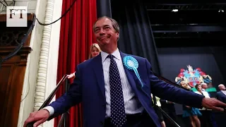 Nigel Farage’s Brexit party victorious in EU elections