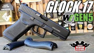 GLOCK 17 GEN5 GBB de WE | Airsoft Review en Español