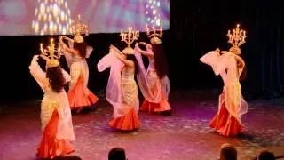 Танец с канделябрами - Show bellydance