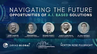 Navigating the Future: Opportunities of A.I. Based Solutions (full webinar)