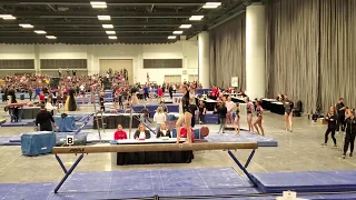 Maddison Reidenbach, 14 years old, Level 10, Balance Beam, Northern Lights 2020