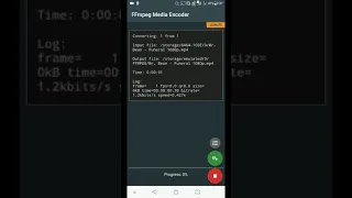 How to encode videos using FFmpeg without quality loss in Android Devices.