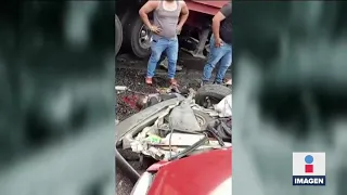Nueve muertos por accidente en la autopista Siglo XXI | Noticias con Ciro Gómez Leyva