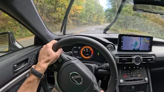 [POV] Lexus RC350 AWD F Sport Short Touge Uphill - לקסוס ארסי350 סשן נהיגה קצר בהרים