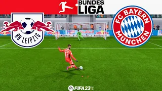 Bundesliga | RB LEIPZIG vs BAYERN MUNCHEN | [Penalty shootout] FIFA 23