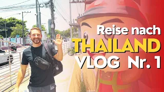 Reise nach Thailand VLOG Teil 1 - Ärger beim Flug, Wasserfall, Polizeirevier, Ayahuasca-Zeremonie