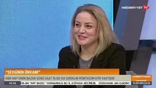 "Sevginin ünvanı" serialının yaradıcı heyətinin bir qismi "Səhərçağı"nda