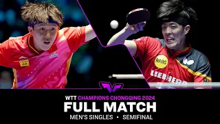 FULL MATCH | WANG Chuqin vs Dang QIU | MS SF | #WTTChongqing 2024