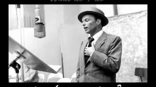 Frank Sinatra - Sorry Seems To Be The Hardest Word - With Lyrics