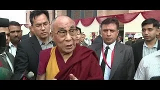 DALAI LAMA REMEMBERS NELSON MANDELA - BBC NEWS