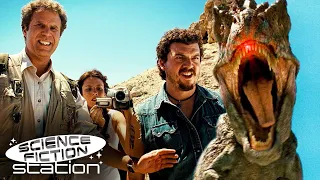 Getting Chased By Grumpy The Dinosaur | Land Of The Lost (2009) | Science Fiction Station