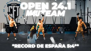 OPEN Crossfit 24.1 *RECORD de ESPAÑA 🔥(los 3 SUB 6´) FACE TO FACE A 3