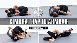 New Concept BJJ | Kimura Trap to Armbar | NoGi Coach Caleb Flippin