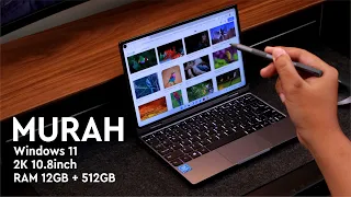 6 JUTAAN TOUCHSCREEN COMPACT !!!! Unboxing Chuwi Minibook X