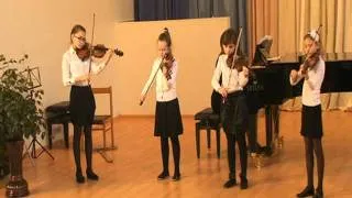 Антонио Вивальди - Концерт для 4-х скрипок си минор
