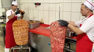 They Have Been Making Doner Kebab For 30 Years - Amazing Turkish Street Food