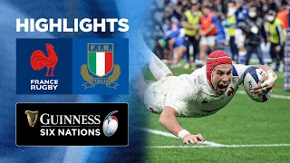 France v Italy | Match Highlights | 2022 Guinness Six Nations