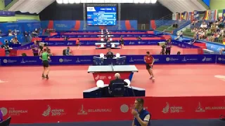 European games Table Tennis 2019 Timo Ball vs Freitas Marcos