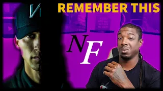 So many true statements!! NF- "Remember This" (REACTION)