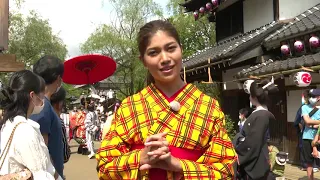 Priyanka wearing on a young woman's costume of Edo period! -Edo Wonderland _Channel JAPAN＃23/2021