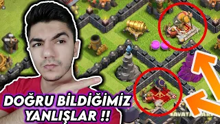 DOĞRU BİLDİĞİMİZ YANLIŞLAR !! (Köy İncelemeleri !!)- Clash Of Clans