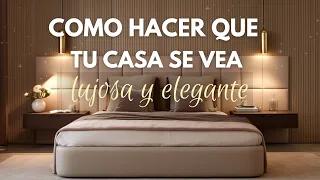 Haz que tu CASA luzca MAS LUJOSA y ELEGANTE  ✨​ Home decor Diseño y decoracion  interior