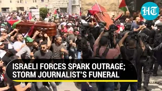 Israeli forces assault mourners at journalist Shireen’s funeral; U.S., EU & UN condemn ‘attack’