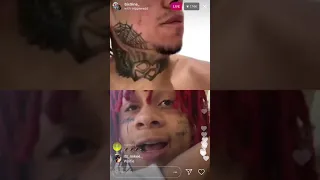 6IX9INE AND TRIPPIE REDD ON INSTAGRAM LIVE FULL VIDEO ADDRESS THE BEEF 😱❗️ (NOT CLICKBAIT)