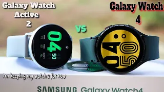 Samsung Galaxy Watch 4 vs Watch Active 2; why I'm still keeping my watch active 2