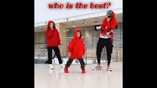 Who is best Dancer?🤔🔥 1 or 2 or 3 🤔 Кто Лучше Станцевал #tuzelity