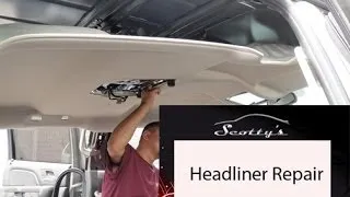 How to remove a Honda Ridgeline headliner (Part 1)