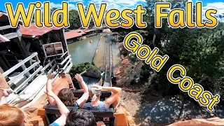 Wild West Falls Water Ride POV We All Got Soaked! Movie World Gold Coast Australia