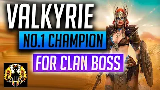 RAID: Shadow Legends | Valkyrie Champion Guide, Best champion for Clanboss in the game!