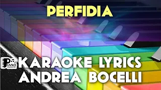 PERFIDIA ANDREA BOCELLI KARAOKE LYRICS VERSION PSR S975