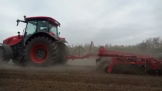 NOWY ZESTAW! Zetor Forterra 150HD+ Agregat 4,5m. KUJAWY SZALEJĄ NA POLU!.