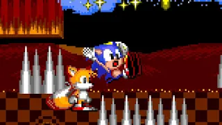 Sonic Hack - Sonic the Hedgehog 2 Painful World Spikes Kazio