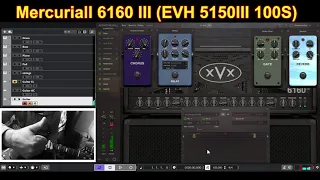 Mercuriall 6160 III (EVH 5150III 100S) Live Test And Best Setting Tone