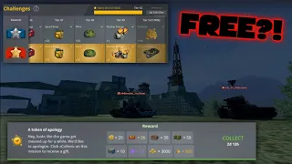 Tanki Online - Finally Game Is Back & Another One "Taken Of Apology" Gift | Free Viking XT😱