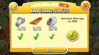 Increasing Barn Storage to 300 | Hay Day Level 25 ⭐️