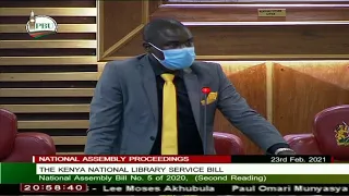 NATIONAL ASSEMBLY PROCEEDINGS 23RD FEBRUARY 2021 EVENING