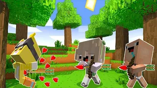 ¡EVITA LAS FLECHAS DEL AMOR EN MINECRAFT!!¡ 💖😍 Minecraft Trol 🏹