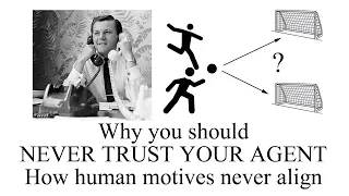 NEVER TRUST YOUR AGENT: how human interests never align