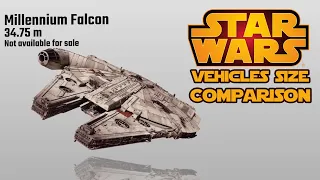 Star Wars Vehicles Size Comparison | Relativity