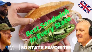Best Sandwich In Every State REACTION!! | OFFICE BLOKES REACT!!